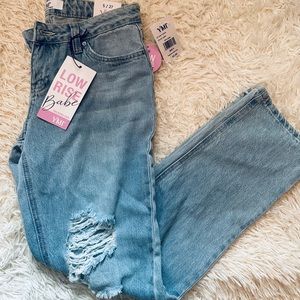 NWT- YMI Dad low rise jeans